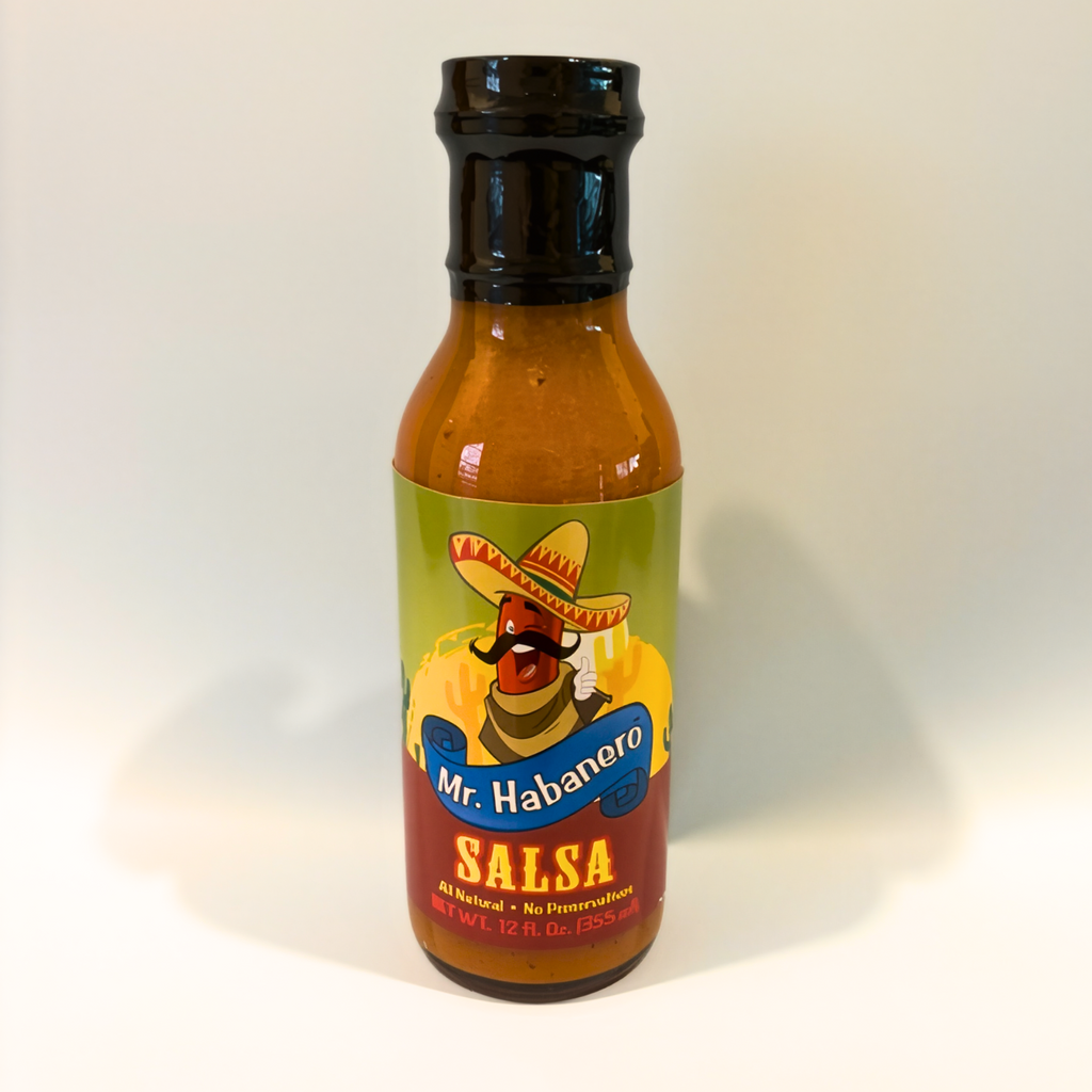 Mr. Habanero Finishing Sauce – Bold Spicy Gourmet BBQ & Grilling Sauce