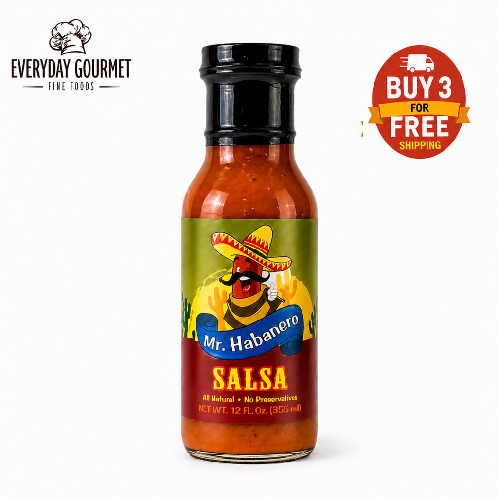 Mr. Habanero Finishing Sauce – Bold Spicy Gourmet BBQ & Grilling Sauce