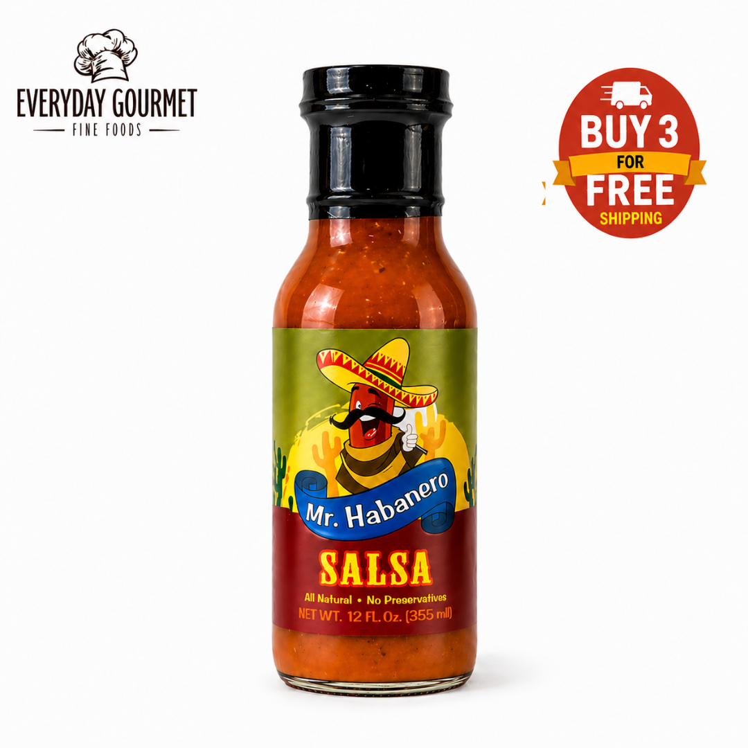 Mr. Habanero Finishing Sauce – Bold Spicy Gourmet BBQ & Grilling Sauce